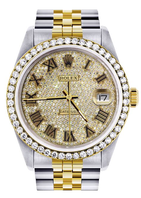 rolex gold with diamonds|rolex full diamond watch price.